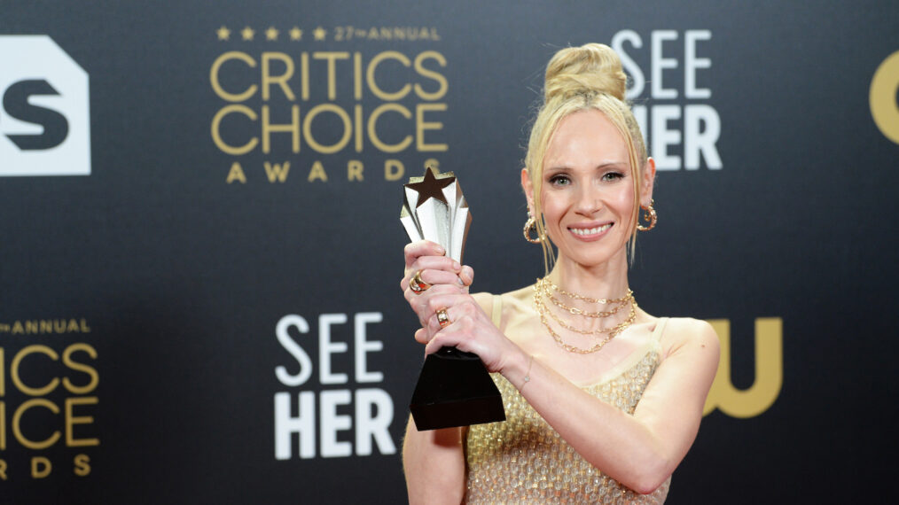 Juno Temple attends the 27th Annual Critics Choice Awards