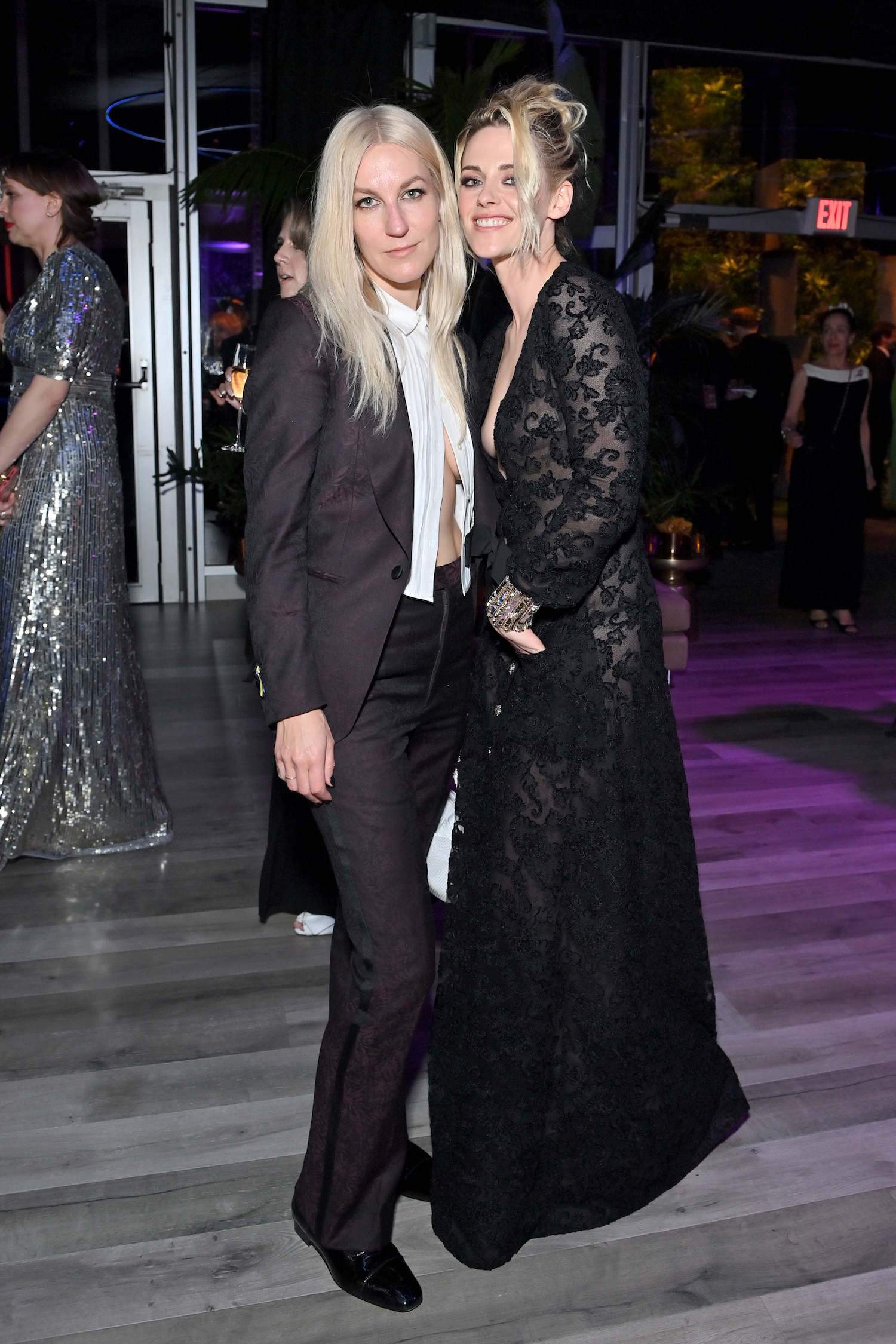 2022 Vanity Fair Oscar Party - Dylan Meyer and Kristen Stewart