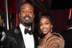 Michael B. Jordan and Lori Harvey