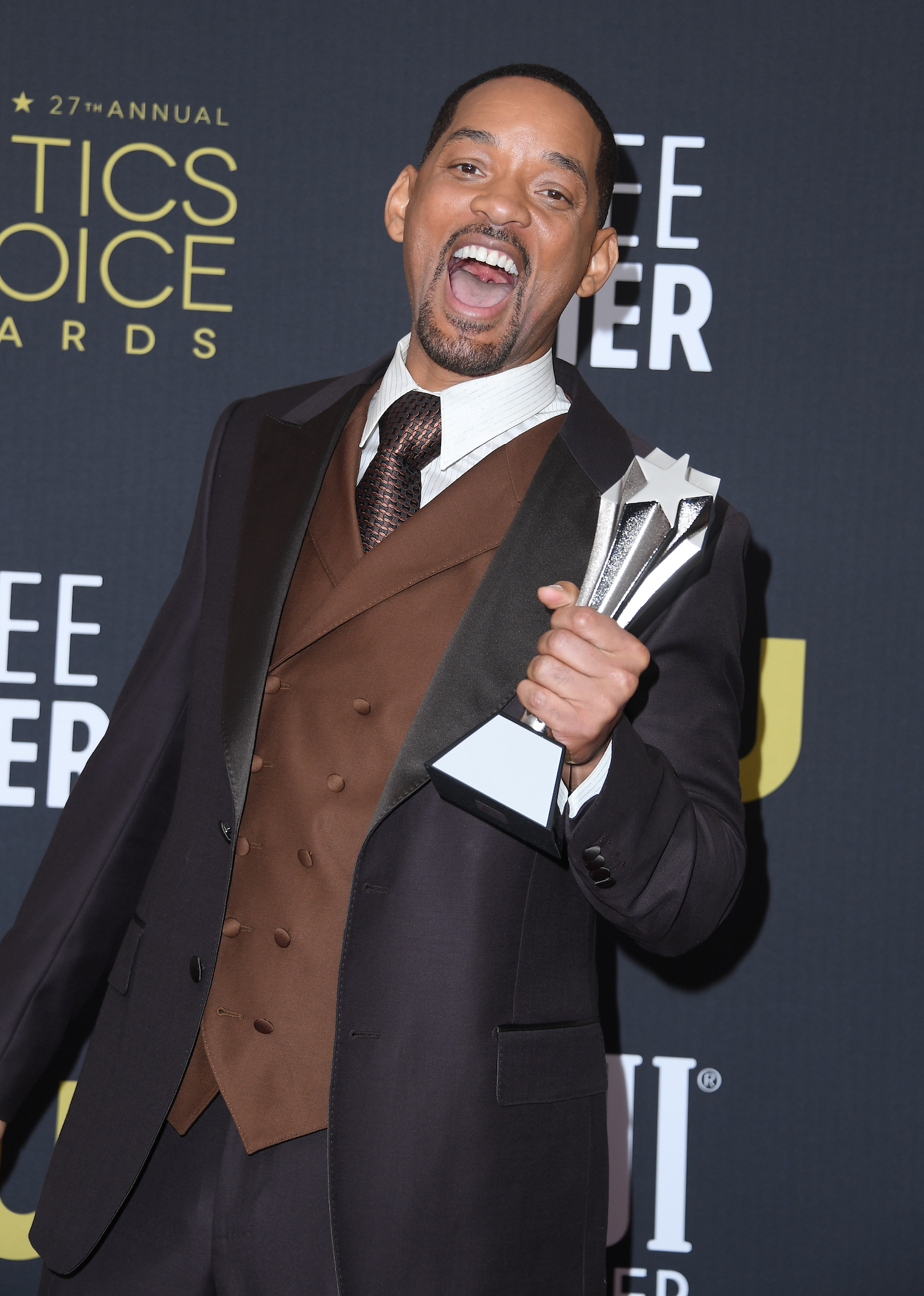 Will Smith at the 27th Annual Critics Choice Awards