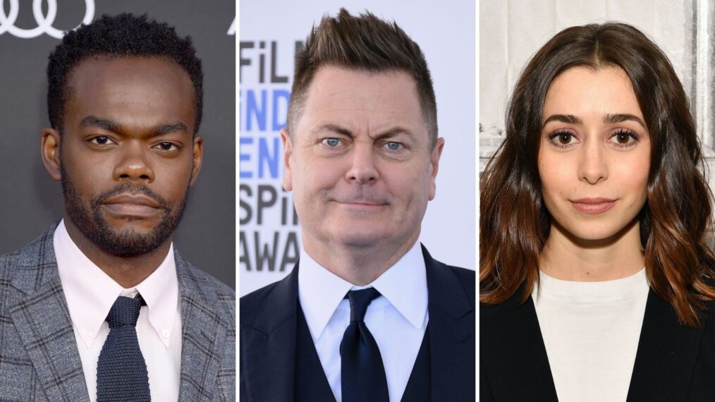 William Jackson Harper Nick Offerman Cristin Milioti