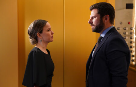 Allison Miller as Maggie, James Roday Rodriguez as Gary in A Million Little Things