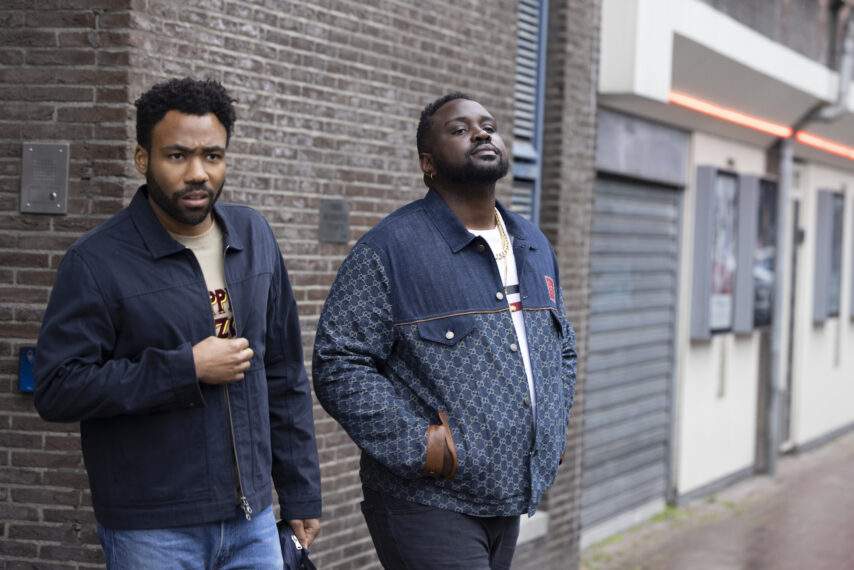 Donald Glover as Earn Marks, Brian Tyree Henry as Alfred "Paper Boi" Miles in Atlanta