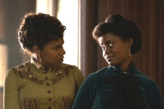 Audra McDonald and Denée Benton in The Gilded Age