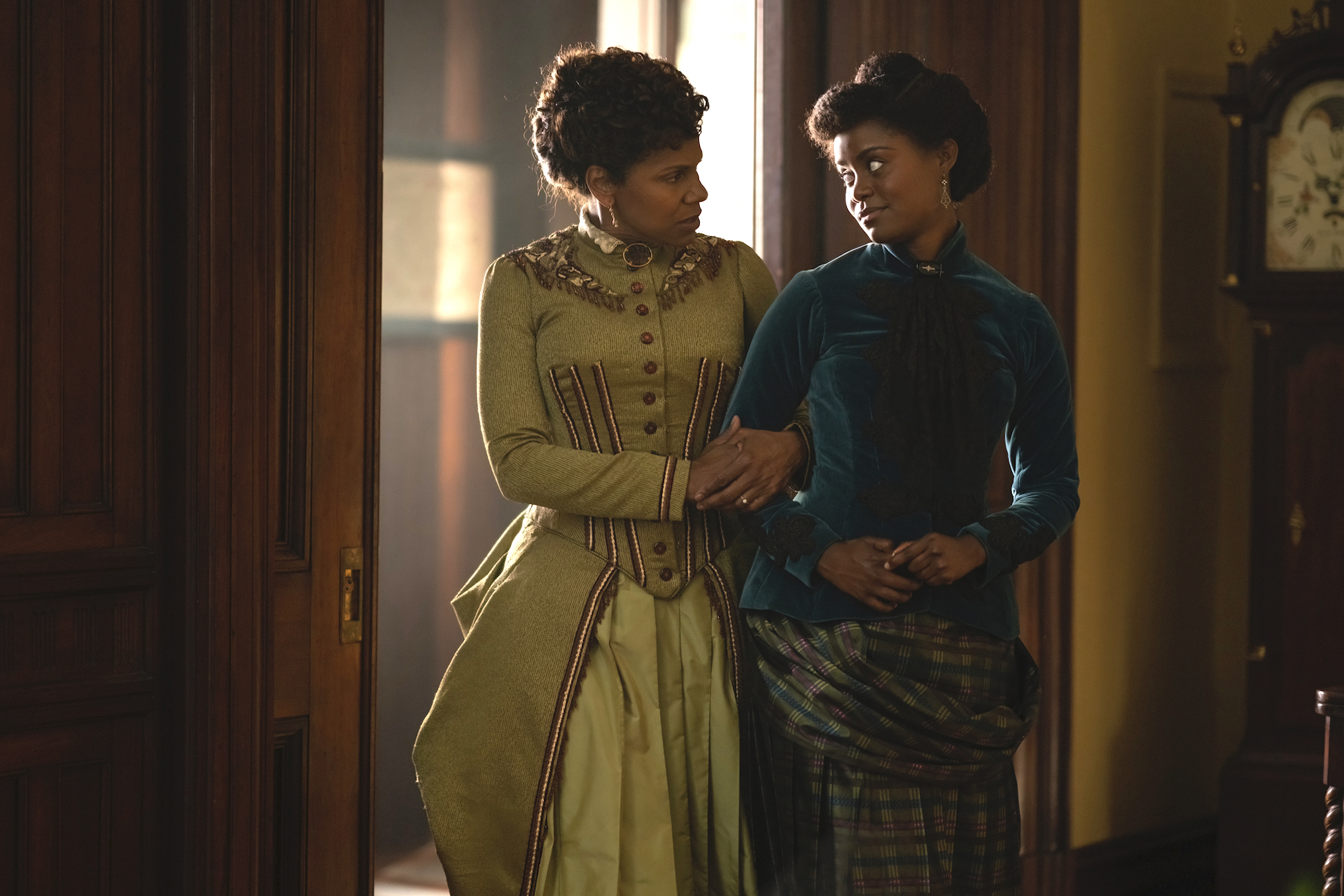 Audra McDonald and Denée Benton in The Gilded Age