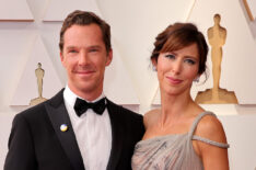 Benedict Cumberbatch and Sophie Hunter at the Oscars 2022