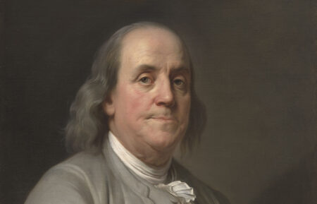 Benjamin Franklin portrait