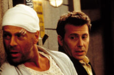 Bruce Willis as himself with Paul Reiser in Mad About You