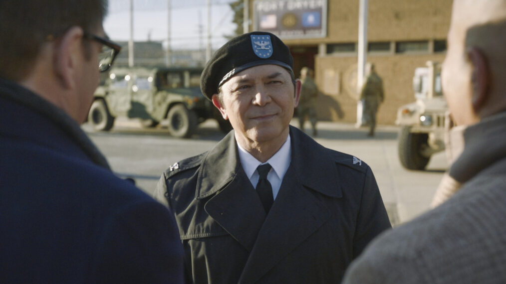 Lou Diamond Phillips as Colonel Victor Taggert in Bull - 'The Hard Right'