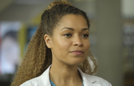 Antonia Thomas as Claire in The Good Doctor