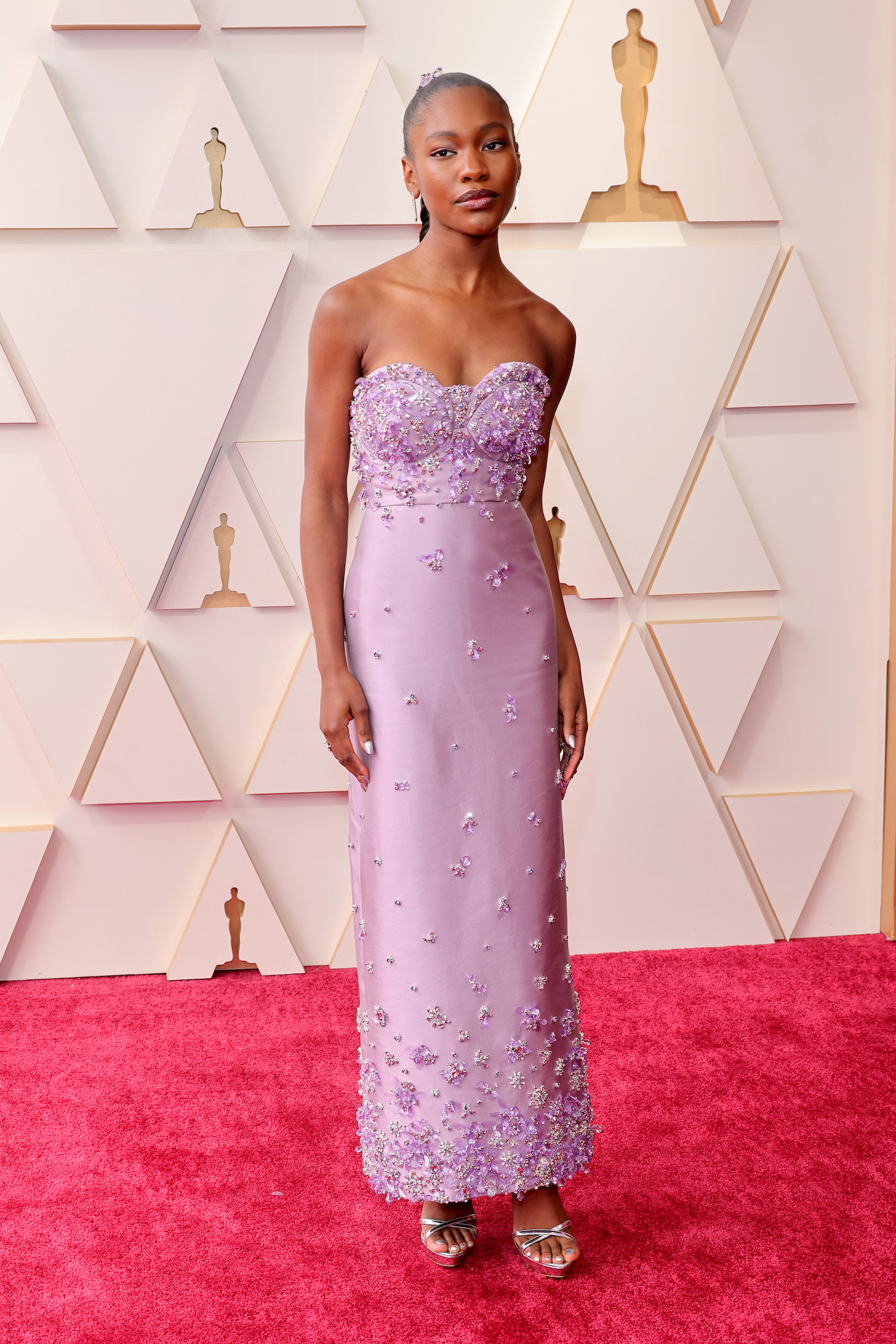Demi Singleton at the Oscars 2022