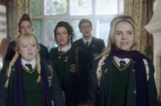 'Derry Girls,' Season 3 - Louisa Harland as Orla, Nicola Coughlan as Clare, Jamie-Lee O’Donnell as Michelle, Dylan Llewellyn as James, Saoirse-Monica Jackson as Erin