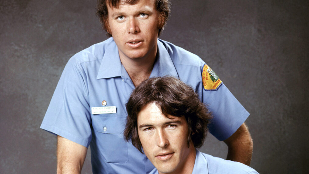 Kevin Tighe and Randolph Mantooth in Emergency