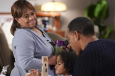 Chandra Wilson as Bailey, Jason George as Ben in Grey's Anatomy