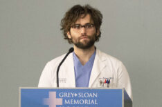 Jake Borelli as Levi in Grey's Anatomy