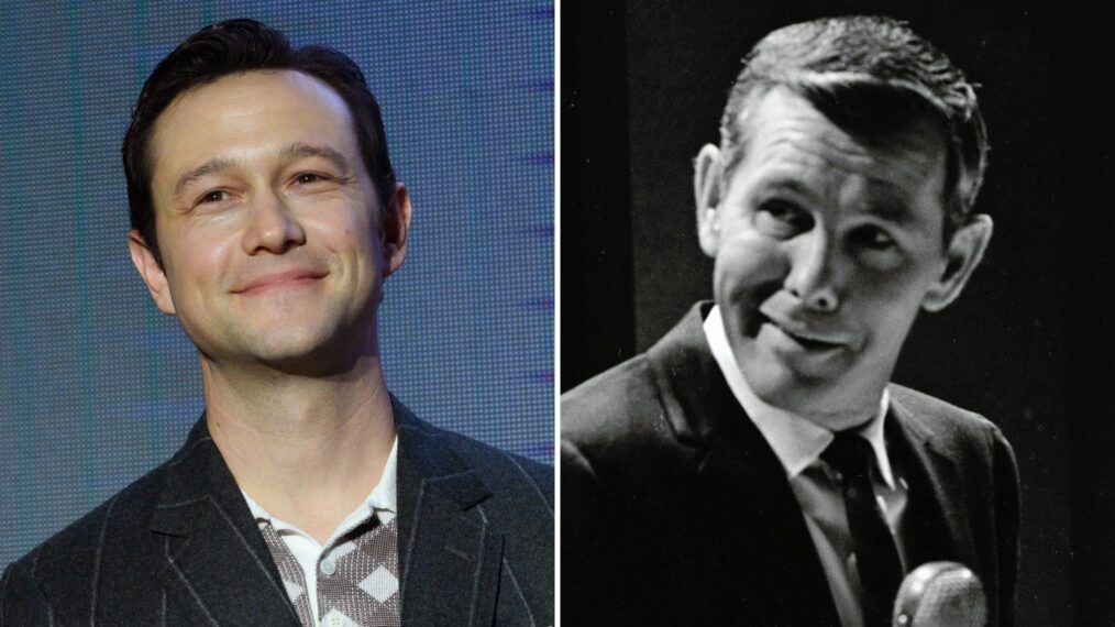 Joseph Gordon-Levitt and Johnny Carson