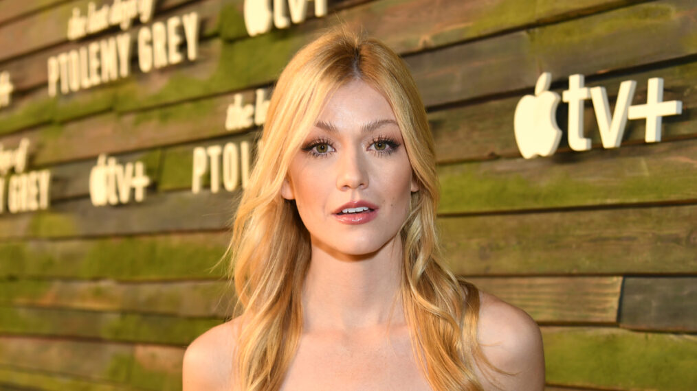 Katherine McNamara attends the Premiere Of Apple TV+'s 'The Last Days of Ptolemy Grey'