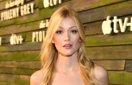 Katherine McNamara attends the Premiere Of Apple TV+'s 'The Last Days of Ptolemy Grey'