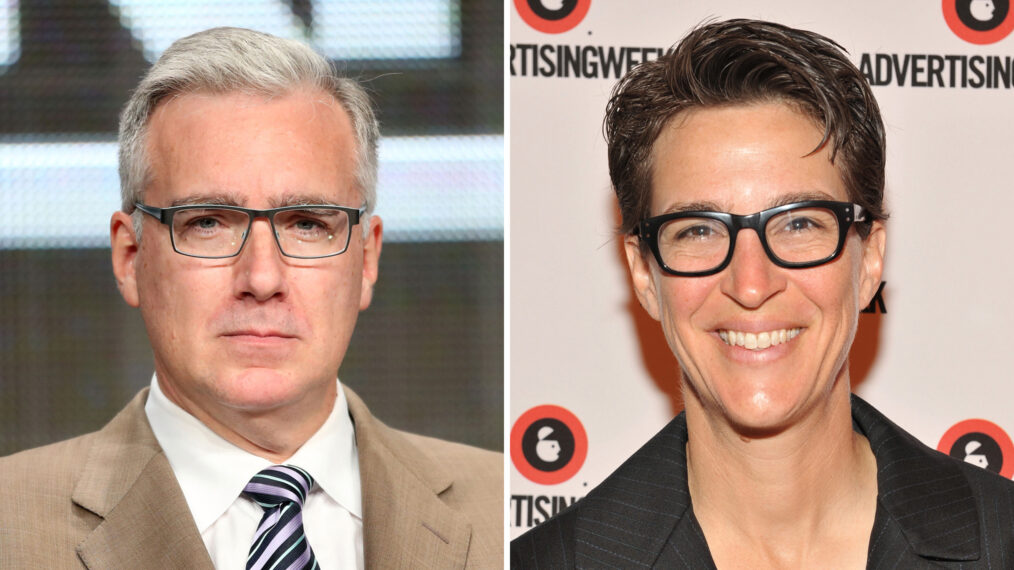 Keith Olbermann and Rachel Maddow