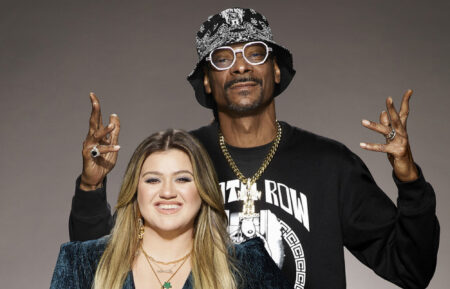 Kelly Clarkson and Snoop Dogg