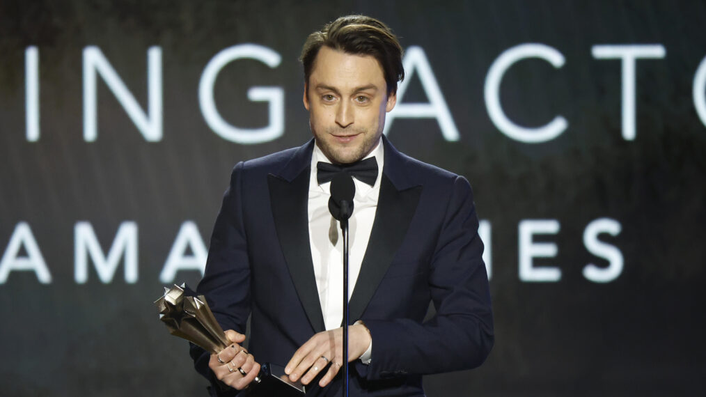 Kieran Culkin at the Critics Choice Awards 2022