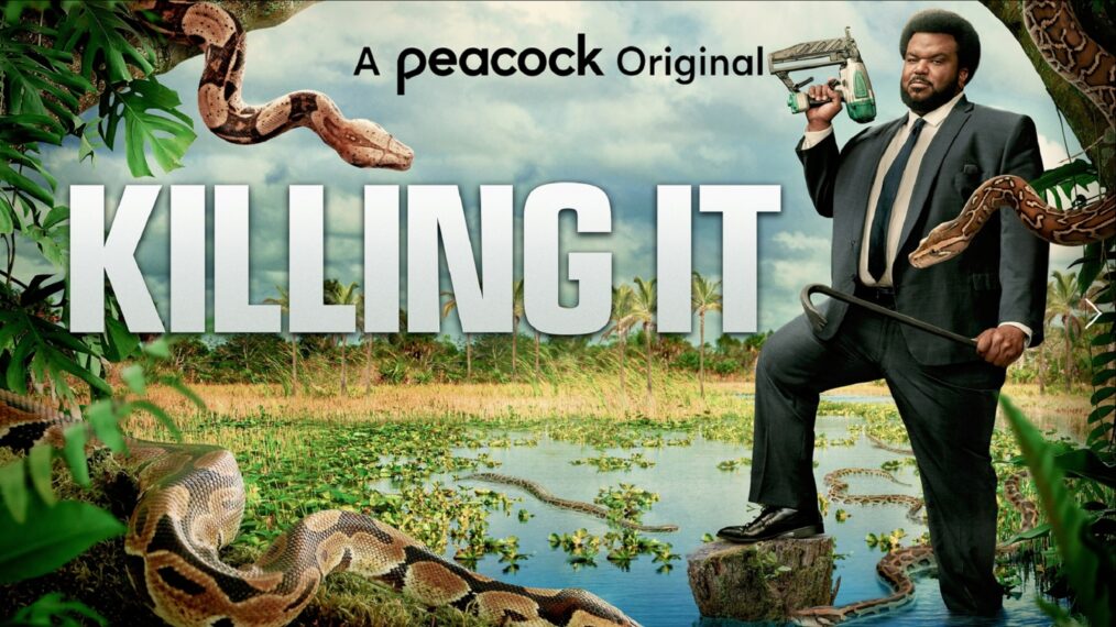 Killing It, Craig Robinson, Peacock Key Art 