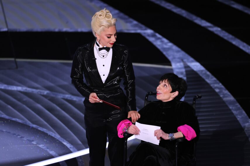 Oscars 2022 Lady Gaga and Liza Minnelli