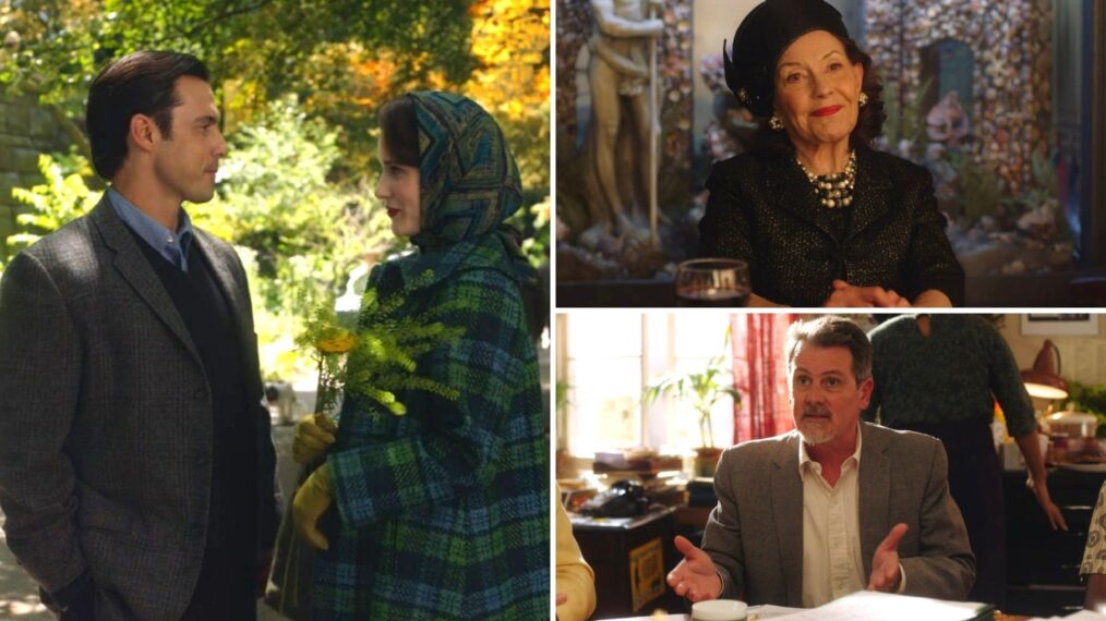 The Marvelous Mrs. Maisel Season 4 guest stars Milo Ventimiglia, Kelly Bishop, Chris Eigeman