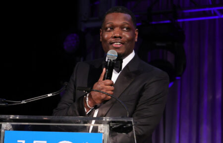 Michael Che speaks onstage at the American Museum of Natural History Gala