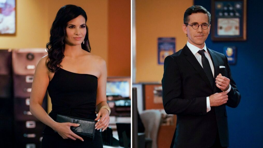 Katrina Law as Knight, Brian Dietzen as Palmer in NCIS