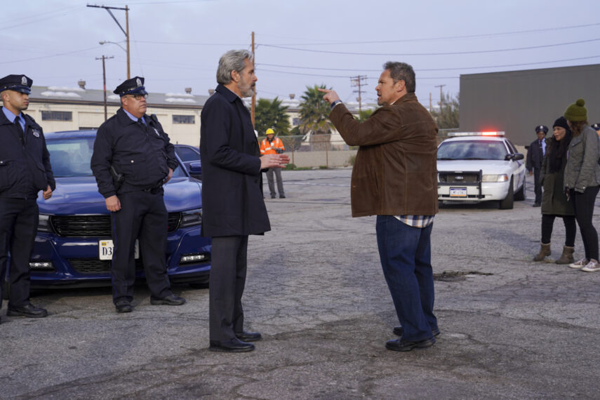Gary Cole as Alden Parker, Kevin Chapman as Billy Doyle in NCIS