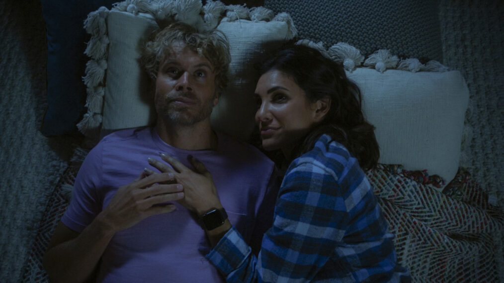 Eric Christian Olsen as Deeks, Daniela Ruah as Kensi in NCIS Los Angeles