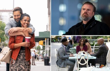 Ryan Eggold, Freema Agyeman, Tyler Labine, Jocko Sims in New Amsterdam