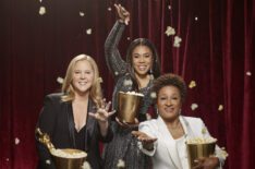 Amy Schumer, Regina Hall, and Wanda Sykes for the Oscars