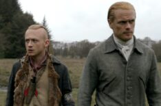 Outlander Season 6 - John Bell and Sam Heughan