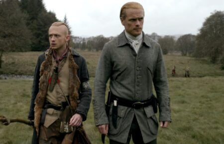 Outlander Season 6 - John Bell and Sam Heughan