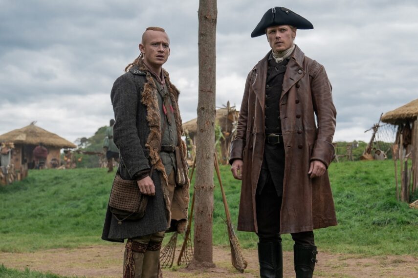 Outlander season 6 John Bell and Sam Heughan