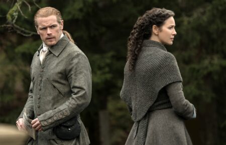 Outlander Season 6 Sam Heuhgan Caitriona balfe