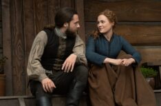 Outlander, Season 6 - Richard Rankin and Sophie Skelton as Roger and Brianna
