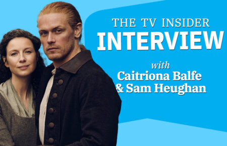 Caitriona Balfe and Sam Heughan of Outlander