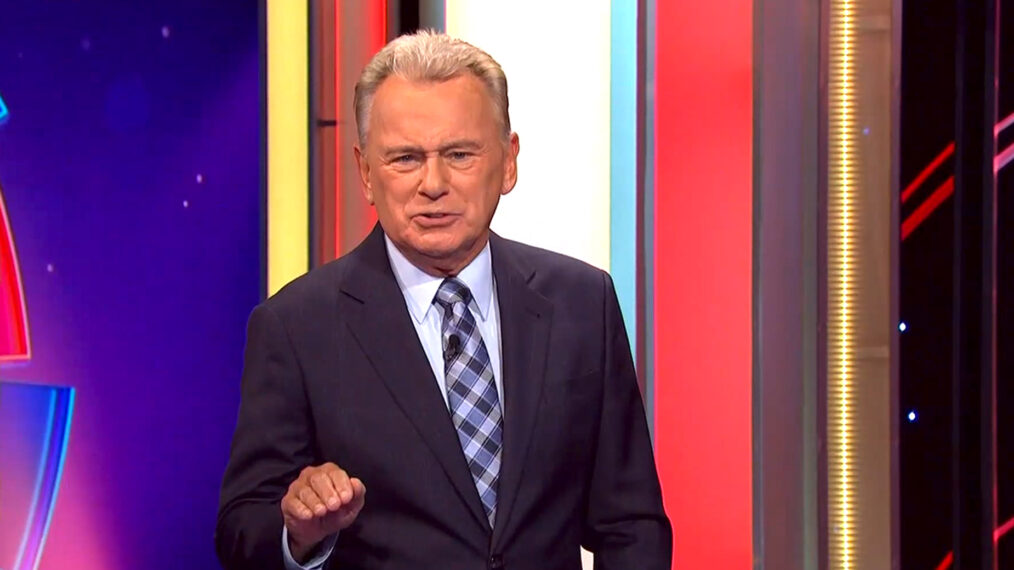 Pat Sajak on Wheel of Fortune