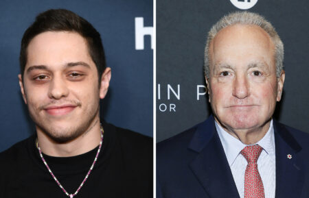 Pete Davidson and Lorne Michaels