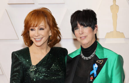 Reba McEntire and Diane Warren at Oscars 2022