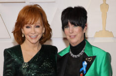 Reba McEntire and Diane Warren at the Oscars 2022