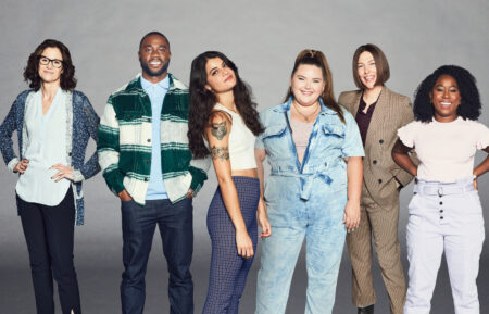 The Cast of Single Drunk Female - Ally Sheedy, Garrick Bernard, Sofia Black-D’elia, Lily Mae Harrington, Rebecca Henderson, Sasha Compere