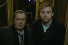 Gary Oldman and Jack Lowden in Slow Horses