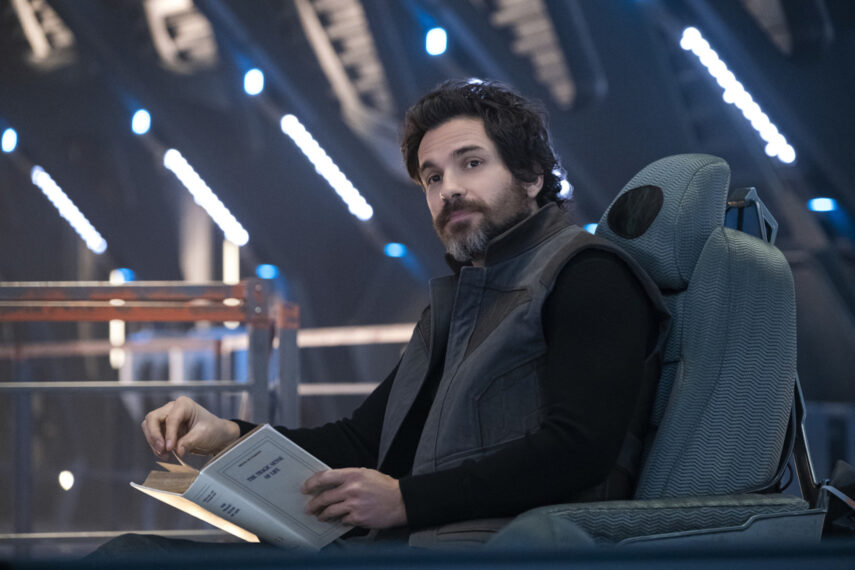 Santiago Cabrera as Rios in Star Trek Picard