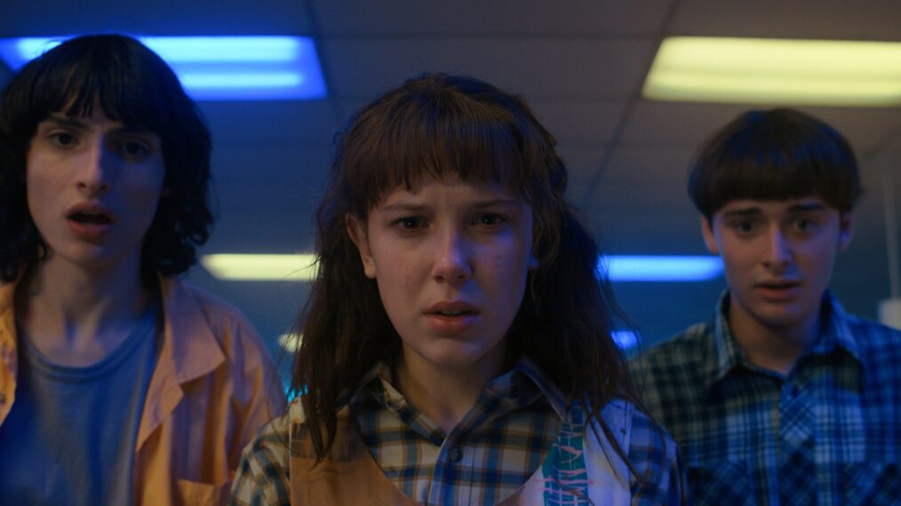 Stranger Things Season 4 Finn Wolfhard, Millie Bobby Brown, Noah Schnapp