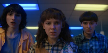 Stranger Things Season 4 Finn Wolfhard, Millie Bobby Brown, Noah Schnapp