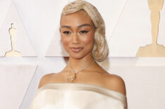 Tati Gabrielle attends the 94th Annual Academy Awards at Hollywood and Highland